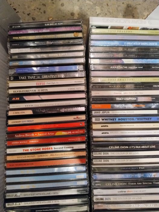 Płyty CD, muzyka lat 80tych