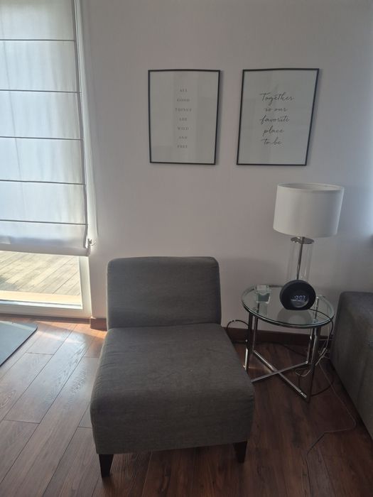 Nowoczesna sofa  i fotel