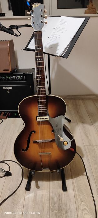 Gitara Hofner 450 Schaller electronics