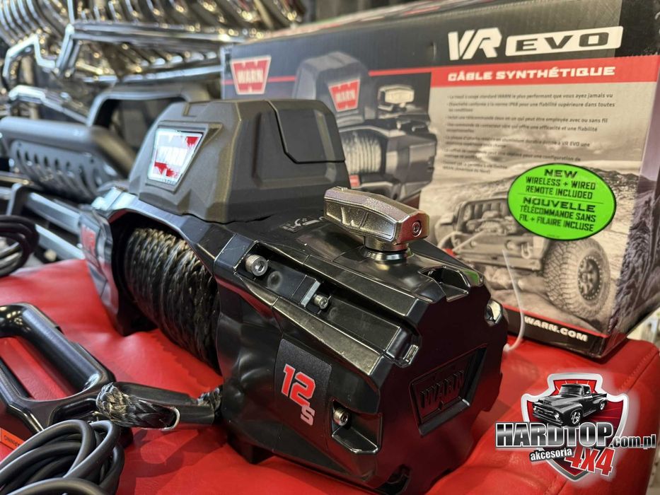 Wyciągarka elektryczna WARN VR EVO 12S Lina Syntetyczna 5443kg PREMIUM