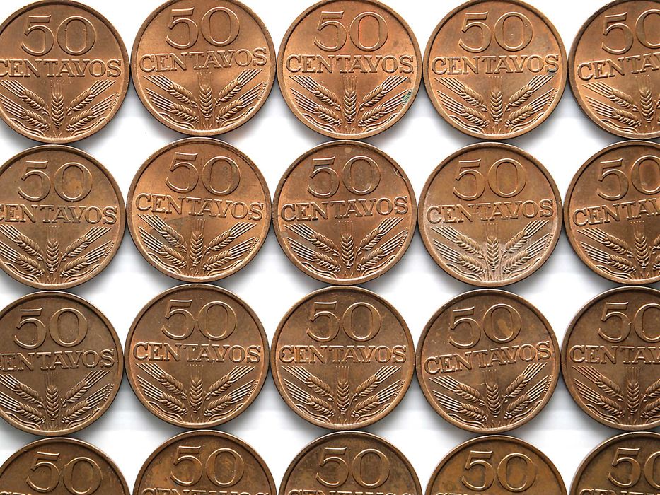 Lote de 35 Moedas 50 Centavos 1978