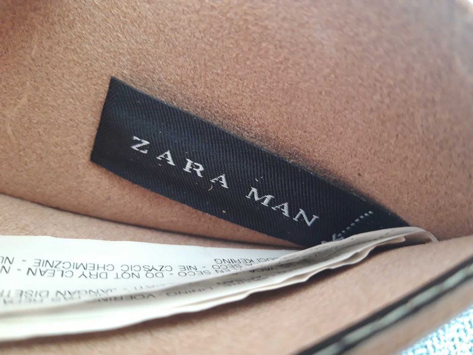 Carteira ZARA MAN em pele genuína.