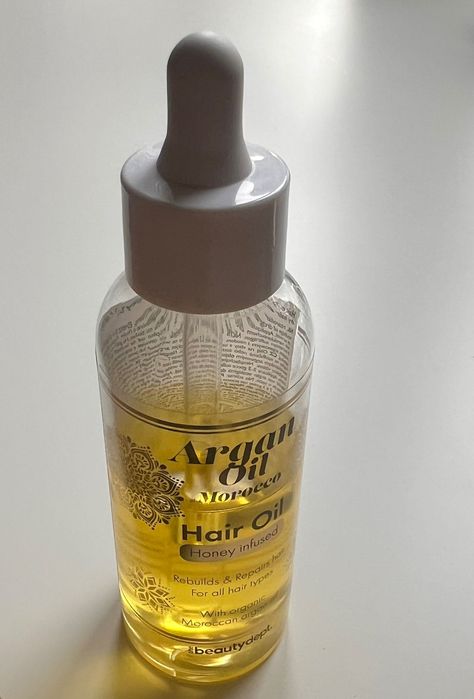 Olejek do włosów The Beauty Dept. Argan i Miód