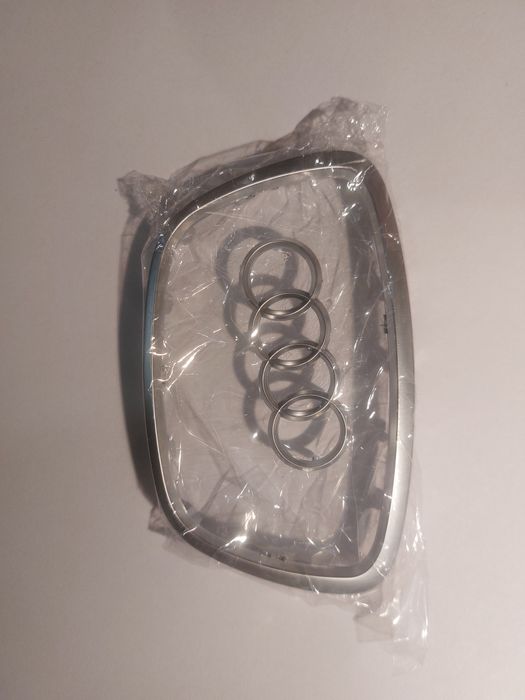 Aro moldura do volante mais emblema audi a4 b8 b9 a6 c7 a7 a8