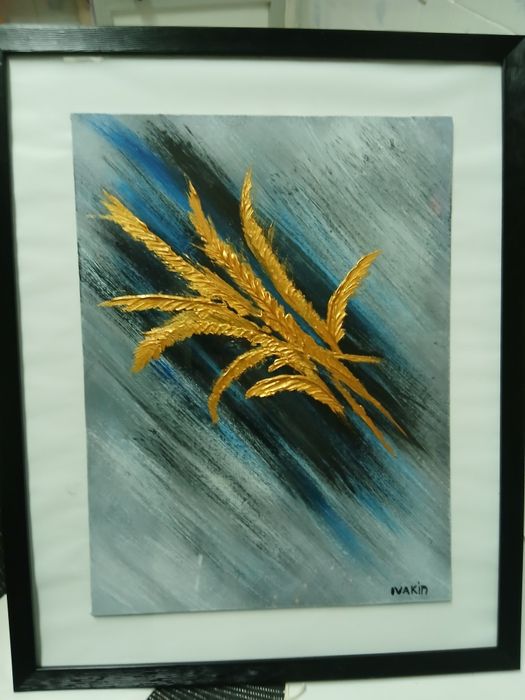 Quadro Espigas de Ouro