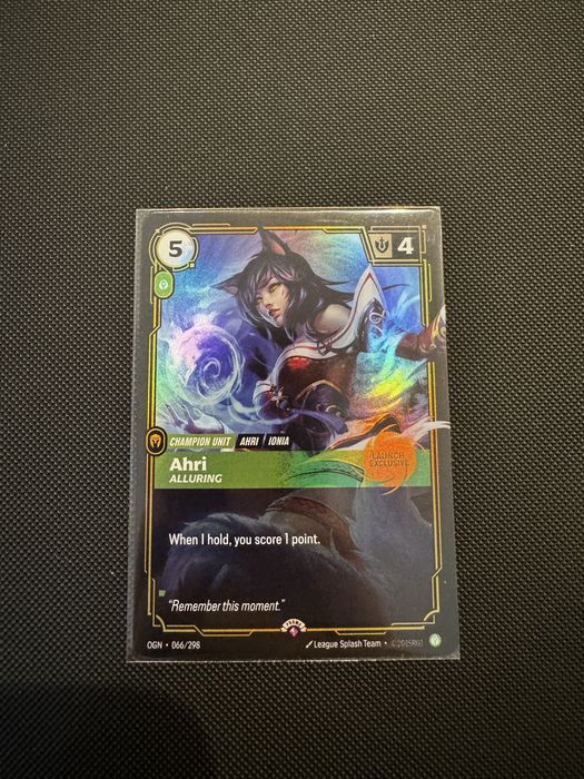 Riftbound - Ahri Alluring (Launch Promo) (Stan NM)