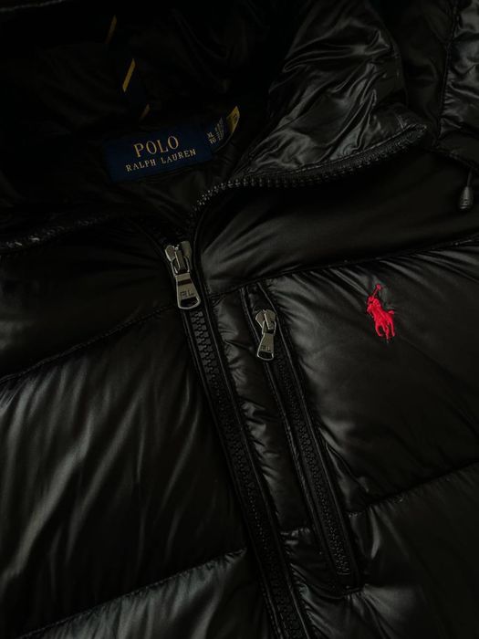 Ralph Lauren puffer jacket глянцевий