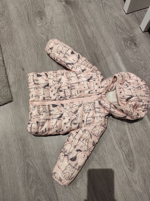 Kurtka zimowa 9-12 miesięcy