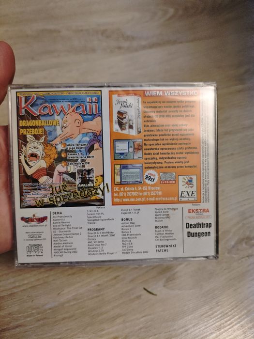 Nowa folia Deathtrap Dungeon CD Action 03/2002 gra komputerowa PC