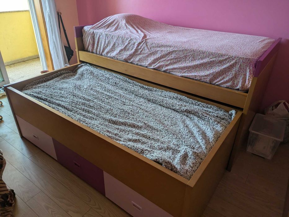 Cama de solteiro/criança com gaveta