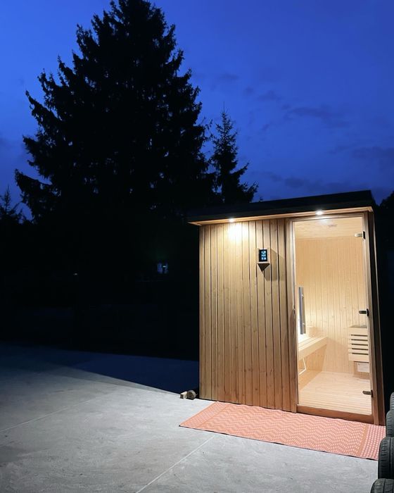 Domek z kominkiem i sauną w Leśnej Polanie- wolne Święta