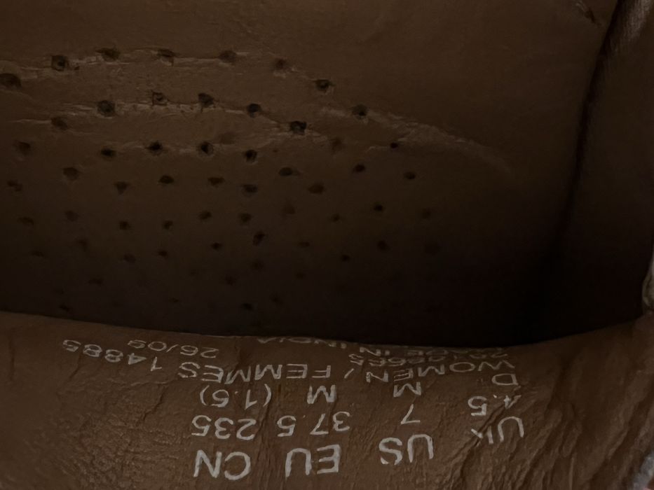 Clarks artisan Mokasyny damskie ze skóry natyuralnej r. 37,5