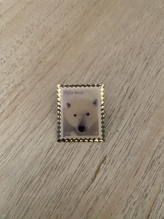 Kolekcjonerska przypinka 1999 Polar Bear Usa