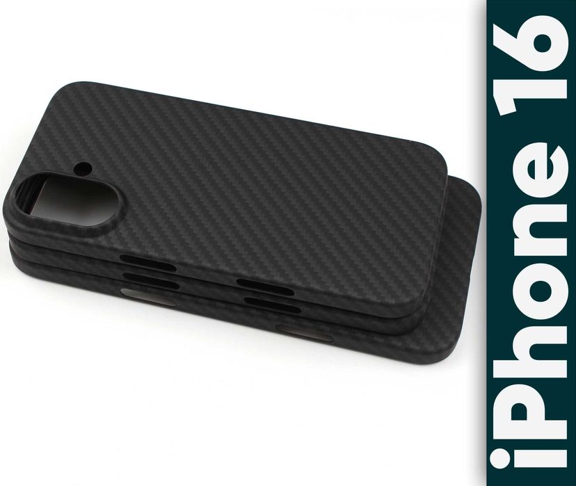 Карбоновий чохол iPhone 16 | 16 Pro | 16 Pro Max
