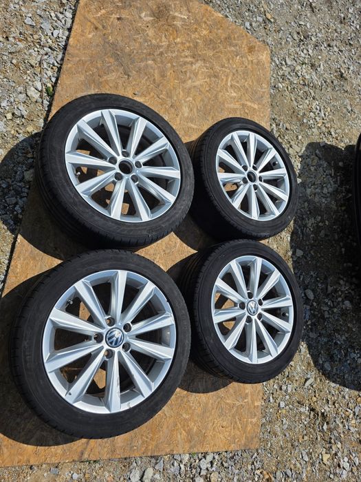 Opony felgi komplet zestaw r17 passat b8 3g0 5x112