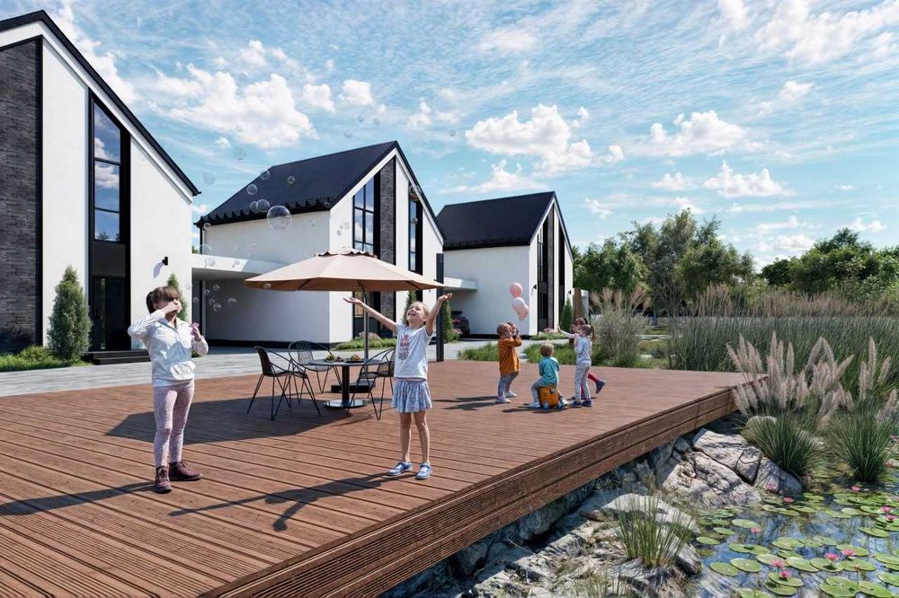 Таунхаус, дуплекс, котедж 100 кв.м.Погреби, Зазим'я. 12 міс розстрочка