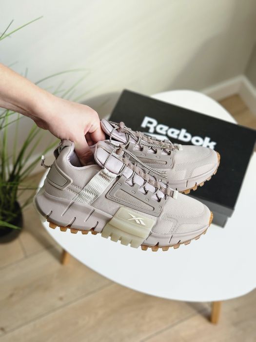 Кросівки Кроссовки Reebok Zig Kinetika Edge beige Бежевый Бежевий Кросовки демісезон