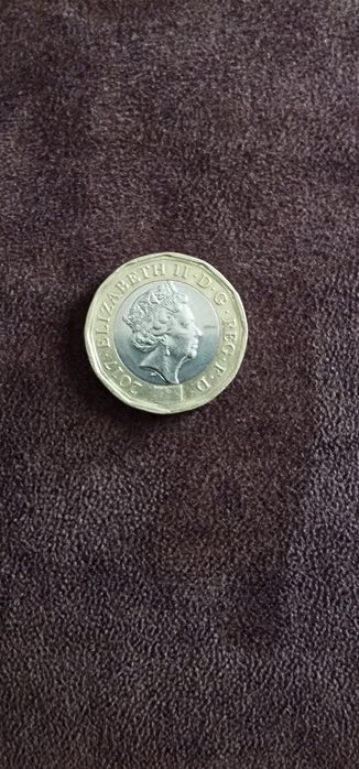 Moeda One Pound 2017
