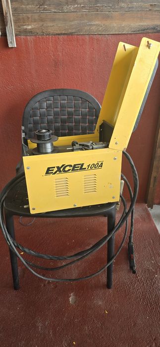 Maquina soldar Excel 100A com oferta mascara automática
