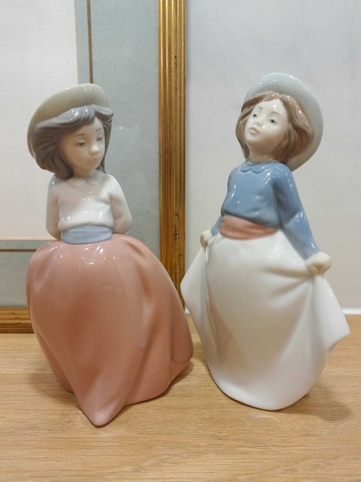 Две статуэтки NAO Lladro в идеальном состоянии.
