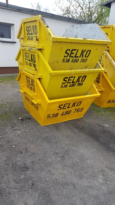 NAJLEPSZA OFERTA i JAKOŚĆ Kontenery na gruz śmieci wywóz gruzu odpadów