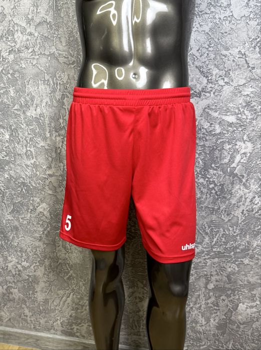 Uhlsport шорты M размер спортивные красные