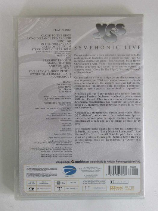 YES - Symphonic Live (DVD)