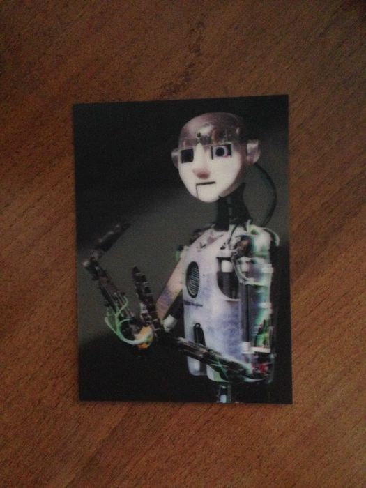 3D открытка РОБОТ