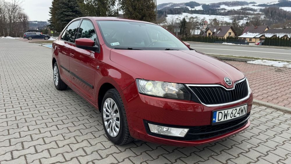 Skoda Rapid 1.2 Tsi Eegance Tempomat Climatronik Xenon Salon Polski