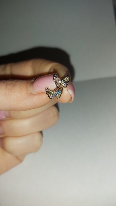 Kolczyki srebrne dla dziewczynki i kobiety