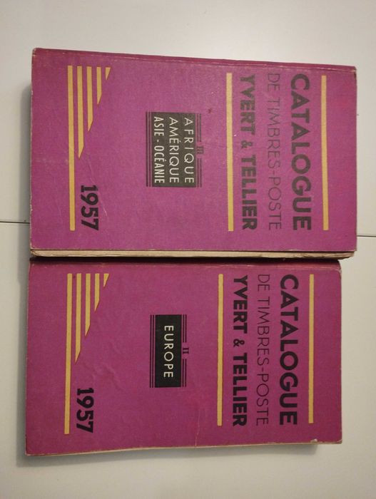 Catálogo Selos Yvert & Tellier - 2 volumes