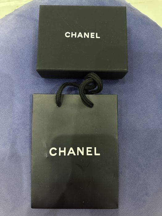 Сережки Chanel в сріблі