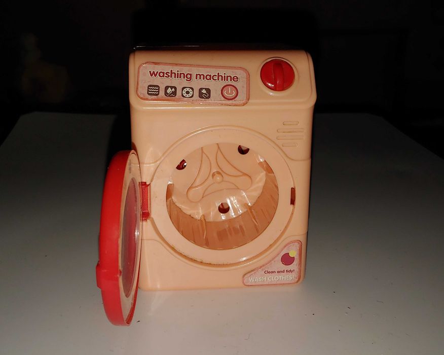 Детские игрушки Стиральная машинка с музыкой и подсветкой для Барби