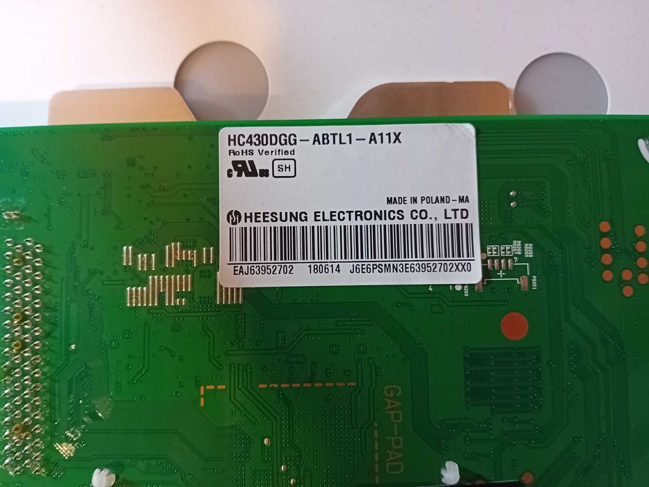 placa tv LG 43UK6300