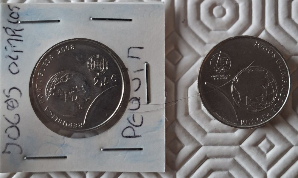 Moedas comerativas de 2.5
