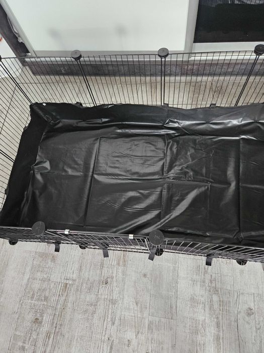 Klatka dla gryzoni chomików królików świnek z drzwiami i podłogą NOWA