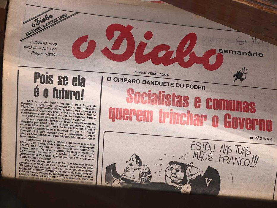 Jornal semanário "O Diabo"