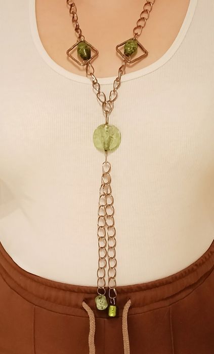 Colar aço artesanal