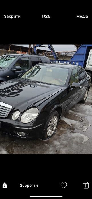 Запчастини Mercedes E class w211 3.0 cdi 4 matic 2007 рік
