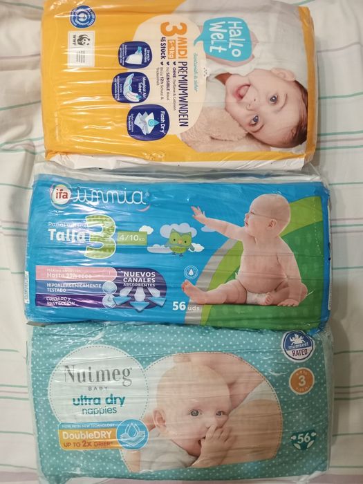Підгузки дитячі Dinobaby р. 3,6 та інші