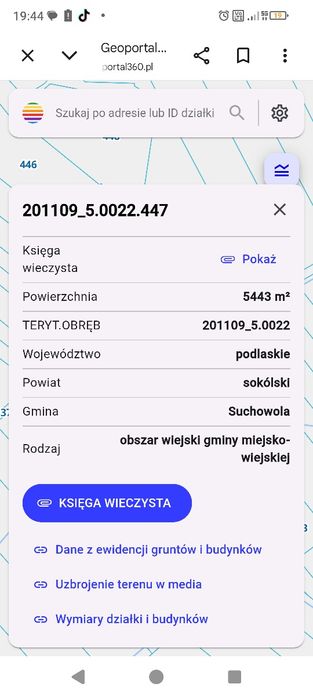 Sprzedam łąkę karpowicze