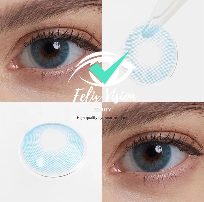 Lentes de contacto coloridas sem graduação