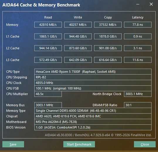 Juhor DDR5 6000MHz 16GB EXPO/XMP