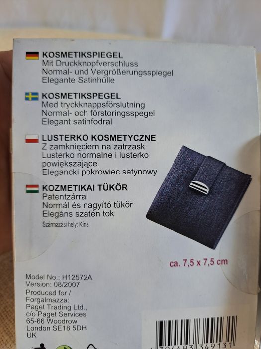Lusterko kosmetyczne do makijażu 39