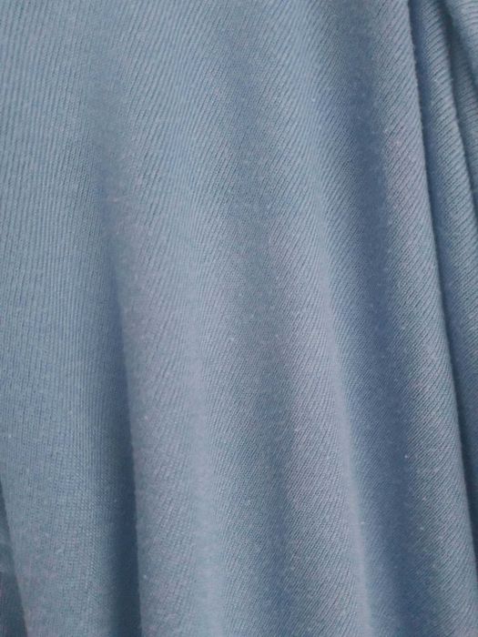 Włoska narzutka ponczo kimono sweter jeans uniwersalny S M L 36 38 40
