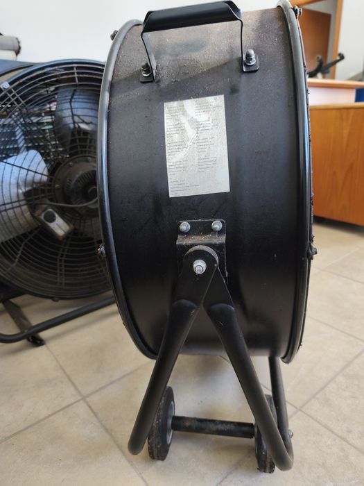 Ventilador industrial de chão