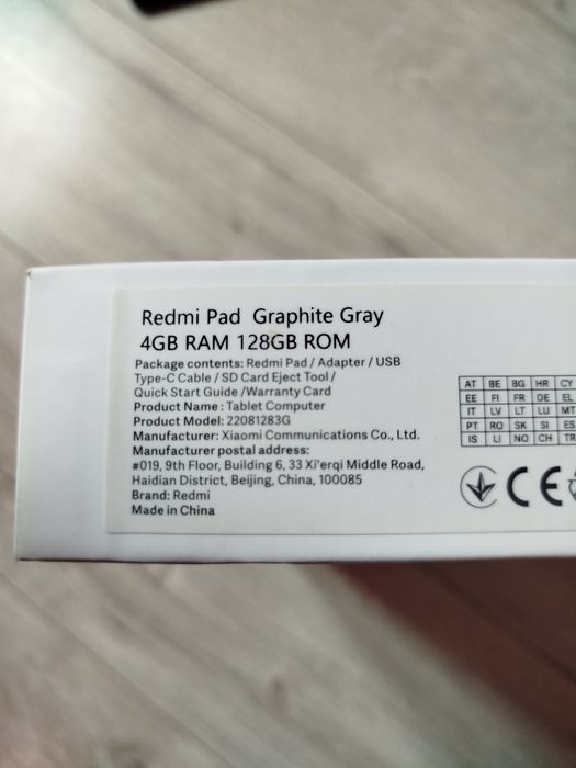 Планшет Xiaomi Redmi Pad 4/128