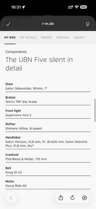 Riese & Müller UBN Five Selva – Bicicleta Elétrica Premium