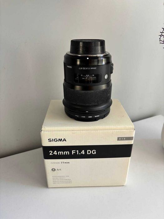 Продаю об'єктив  Sigma 24 мм 1.4 Art