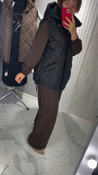 Жилетка стьобана осінь-весна 46-60